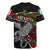Eagle Snake Mexico Rugby Jersey Aztec Sun Stone