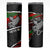 Eagle Snake Mexico Skinny Tumbler Aztec Sun Stone