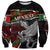 Eagle Snake Mexico Sweatshirt Aztec Sun Stone
