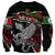 Eagle Snake Mexico Sweatshirt Aztec Sun Stone