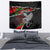 Eagle Snake Mexico Tapestry Aztec Sun Stone