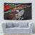 Eagle Snake Mexico Tapestry Aztec Sun Stone