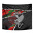 Eagle Snake Mexico Tapestry Aztec Sun Stone