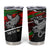 Eagle Snake Mexico Tumbler Cup Aztec Sun Stone
