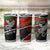 Eagle Snake Mexico Tumbler Cup Aztec Sun Stone