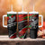 Eagle Snake Mexico Tumbler With Handle Aztec Sun Stone