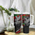 Eagle Snake Mexico Tumbler With Handle Aztec Sun Stone
