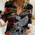 Eagle Snake Mexico Women Casual Shirt Aztec Sun Stone