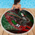 Mexico Aztec Eagle Flag Beach Blanket Tribal Warrior Art