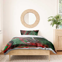 Mexico Aztec Eagle Flag Bedding Set Tribal Warrior Art