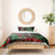 Mexico Aztec Eagle Flag Bedding Set Tribal Warrior Art