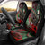Mexico Aztec Eagle Flag Car Seat Cover Tribal Warrior Art