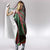 Mexico Aztec Eagle Flag Hooded Blanket Tribal Warrior Art