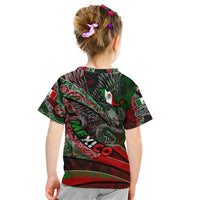 Mexico Aztec Eagle Flag Kid T Shirt Tribal Warrior Art