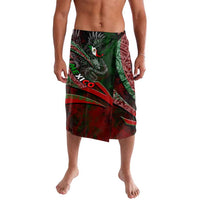 Mexico Aztec Eagle Flag Lavalava Tribal Warrior Art