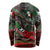 Mexico Aztec Eagle Flag Long Sleeve Shirt Tribal Warrior Art