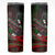 Mexico Aztec Eagle Flag Skinny Tumbler Tribal Warrior Art