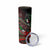 Mexico Aztec Eagle Flag Skinny Tumbler Tribal Warrior Art