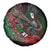 Mexico Aztec Eagle Flag Spare Tire Cover Tribal Warrior Art