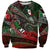 Mexico Aztec Eagle Flag Sweatshirt Tribal Warrior Art