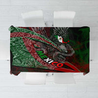 Mexico Aztec Eagle Flag Tablecloth Tribal Warrior Art