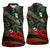 Mexico Aztec Eagle Flag Women Sleeveless Polo Shirt Tribal Warrior Art