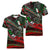 Mexico Aztec Eagle Flag Women V-Neck T-Shirt Tribal Warrior Art