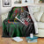 Mexico Quetzalcoatl Aztec Calendar Blanket Tribal Warrior Art with Eagle and Serpent