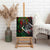 Mexico Quetzalcoatl Aztec Calendar Canvas Wall Art Tribal Warrior Art with Eagle and Serpent