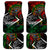 Mexico Quetzalcoatl Aztec Calendar Car Mats Tribal Warrior Art with Eagle and Serpent