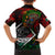 Mexico Quetzalcoatl Aztec Calendar Family Matching Off Shoulder Short Dress and Hawaiian Shirt Tribal Warrior Art with Eagle and Serpent