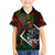 Mexico Quetzalcoatl Aztec Calendar Kid Hawaiian Shirt Tribal Warrior Art with Eagle and Serpent