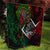Mexico Quetzalcoatl Aztec Calendar Quilt Tribal Warrior Art with Eagle and Serpent