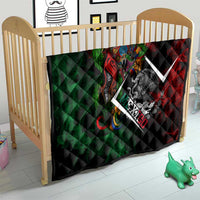 Mexico Quetzalcoatl Aztec Calendar Quilt Tribal Warrior Art with Eagle and Serpent