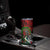 Mexico Quetzalcoatl Aztec Calendar Skinny Tumbler Tribal Warrior Art with Eagle and Serpent