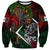 Mexico Quetzalcoatl Aztec Calendar Sweatshirt Tribal Warrior Art with Eagle and Serpent