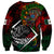 Mexico Quetzalcoatl Aztec Calendar Sweatshirt Tribal Warrior Art with Eagle and Serpent