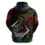 Mexico Quetzalcoatl Aztec Calendar Zip Hoodie Tribal Warrior Art with Eagle and Serpent