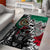 Aztec Warrior Mexican Area Rug Aztec Calendar Coat of Arms