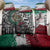 Aztec Warrior Mexican Back Car Seat Cover Aztec Calendar Coat of Arms