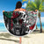 Aztec Warrior Mexican Beach Blanket Aztec Calendar Coat of Arms