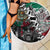 Aztec Warrior Mexican Beach Blanket Aztec Calendar Coat of Arms