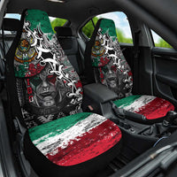 Aztec Warrior Mexican Car Seat Cover Aztec Calendar Coat of Arms