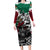 Aztec Warrior Mexican Family Matching Long Sleeve Bodycon Dress and Hawaiian Shirt Aztec Calendar Coat of Arms