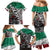 Aztec Warrior Mexican Family Matching Mermaid Dress and Hawaiian Shirt Aztec Calendar Coat of Arms