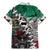 Aztec Warrior Mexican Family Matching Mermaid Dress and Hawaiian Shirt Aztec Calendar Coat of Arms