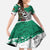 Aztec Warrior Mexican Family Matching Off The Shoulder Long Sleeve Dress and Hawaiian Shirt Aztec Calendar Coat of Arms