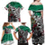 Aztec Warrior Mexican Family Matching Off Shoulder Maxi Dress and Hawaiian Shirt Aztec Calendar Coat of Arms