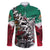 Aztec Warrior Mexican Family Matching Puletasi and Hawaiian Shirt Aztec Calendar Coat of Arms