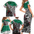Aztec Warrior Mexican Family Matching Short Sleeve Bodycon Dress and Hawaiian Shirt Aztec Calendar Coat of Arms